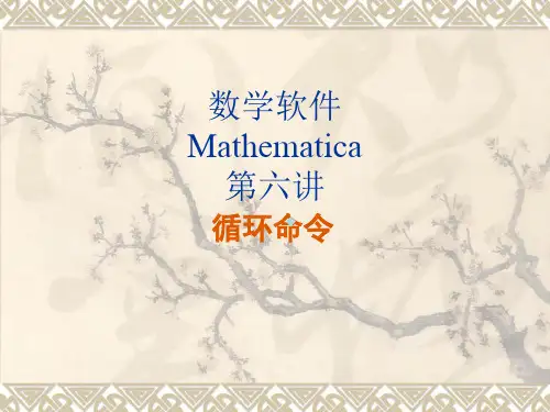 MATH6循环命令动画