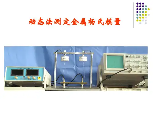 动态法测定金属杨氏模量(精)