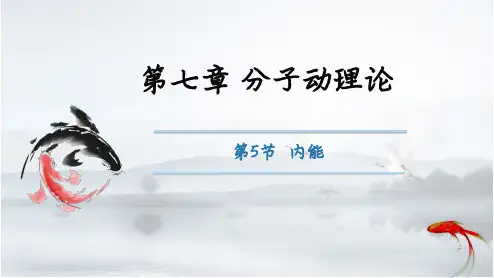 人教版高中物理选修3-3课件：第七章7.5内能