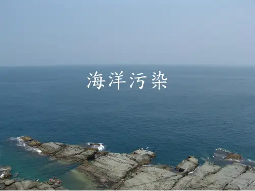 海洋污染  ppt课件