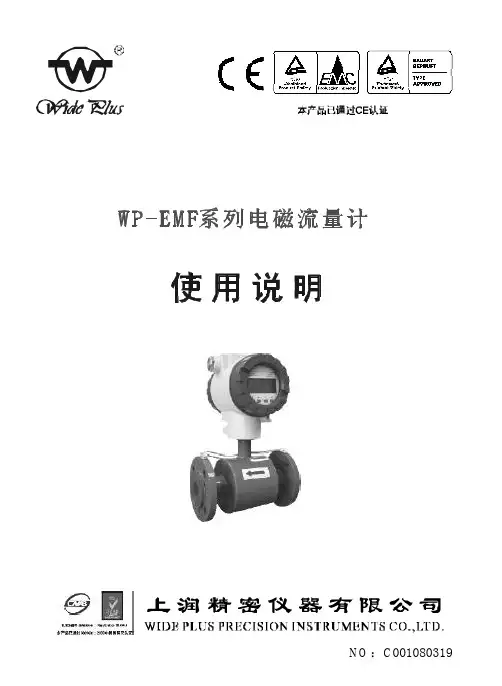 WP-EMF系列电磁流量计