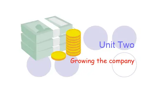 新编剑桥商务英语高级unit2