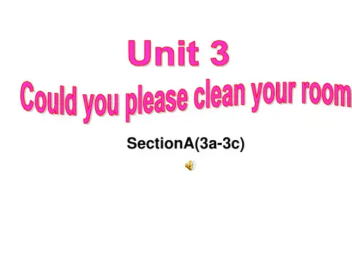 人教版八年级英语下册 Unit 3 Section A 3a—3c 课件(共44张PPT)