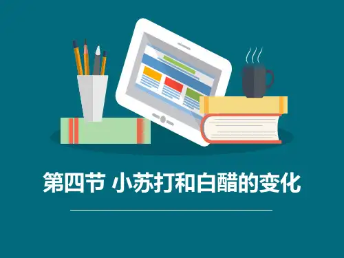 教科版六年级下册科学《小苏打和白醋的变化》物质的变化PPT教学课件