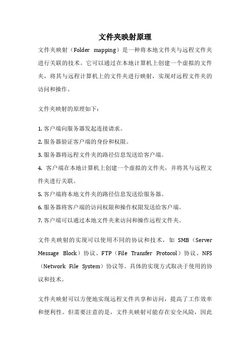 文件夹映射原理