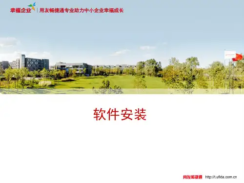 用友畅捷通T3实用手册精选
