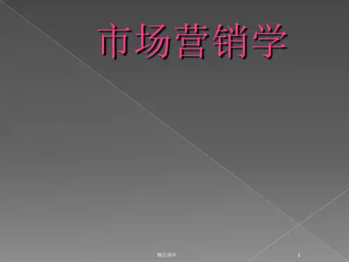 Ch09分析竞争动态