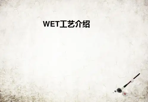 WET工艺介绍