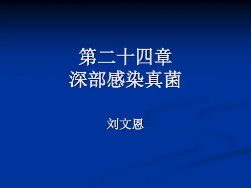 深部感染真菌