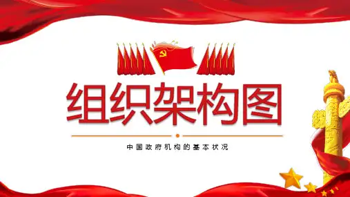 组织架构图之中国政府机构的基本情况教育PPT内容课件