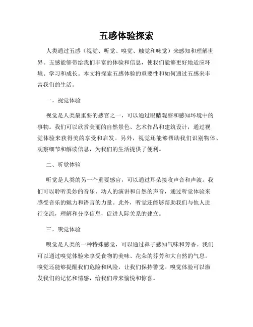 五感体验探索
