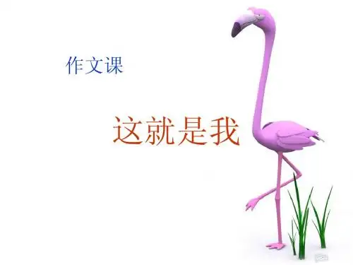 《这就是我》作文课件