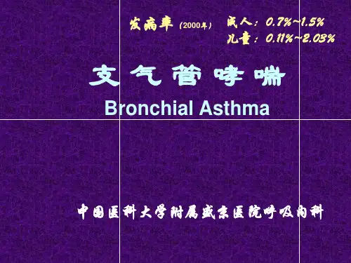 内科学：支气管哮喘