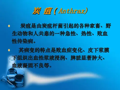 7、炭疽-动物传染病