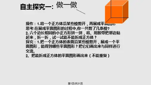 展开与折叠资料PPT课件