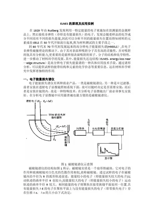 ELNES的原理及应用实例