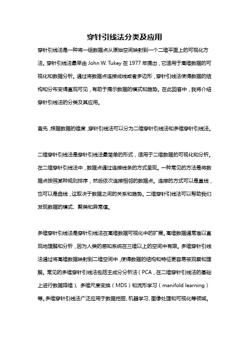 穿针引线法分类及应用
