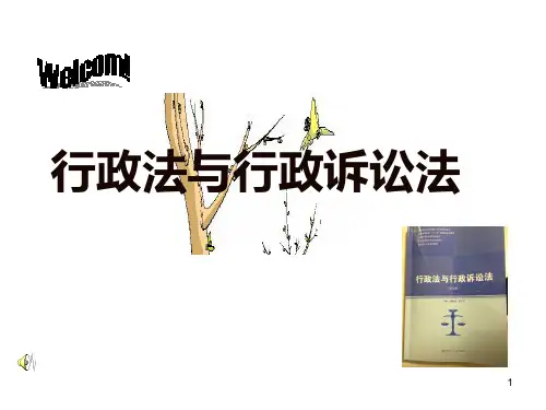 行政法与行政诉讼法PPT课件