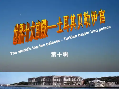 世界十大宫殿之十-土耳其贝勒伊宫