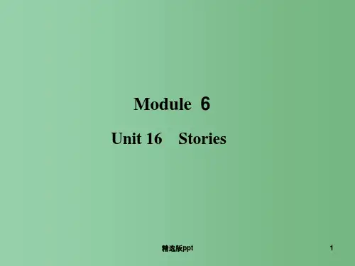 高中英语 Unit16《Stories》 北师大版选修6