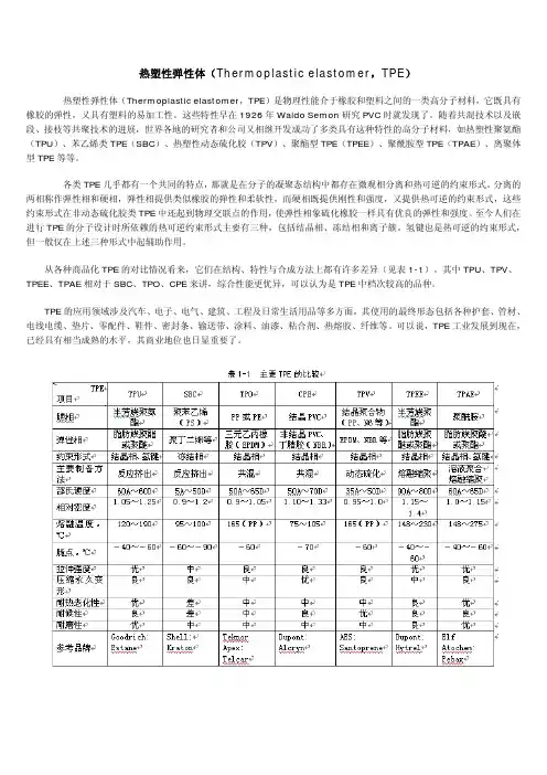 热塑性弹性体