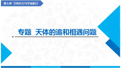 专题  天体的追和相遇问题(课件)高中物理(人教版2019必修第二册)