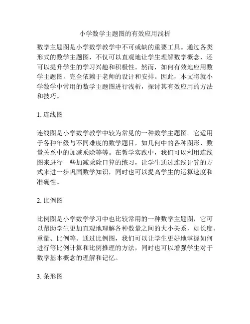 小学数学主题图的有效应用浅析