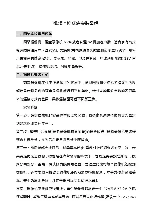 视频监控系统安装图解