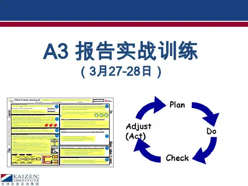 A3培训教材