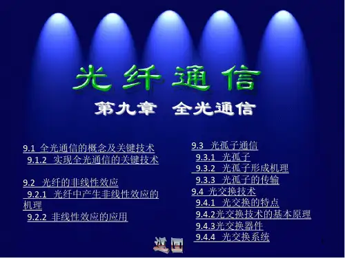 《全光通信》PPT课件