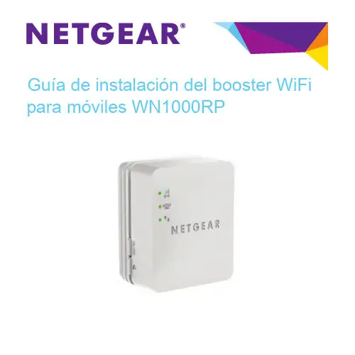 网路通 WN1000RP 2 WiFi 移动设备 WiFi 加速器用户手册说明书
