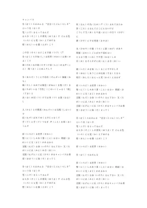 キャンバス