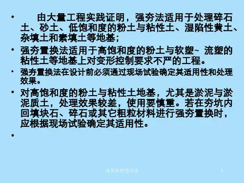 地基处理强夯法