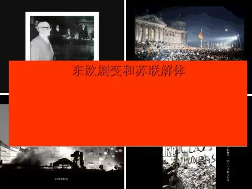 东欧剧变和苏联解体 PPT课件 3 人教版