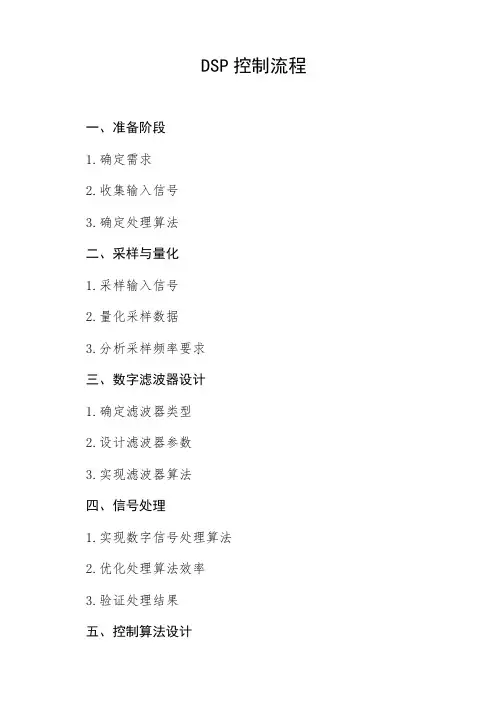 基于dsp控制流程