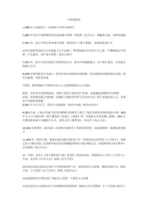 影视艺术概论