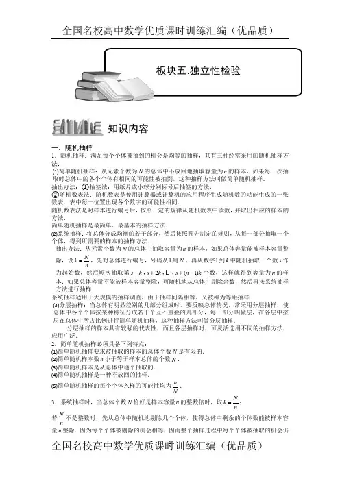 独立性检验