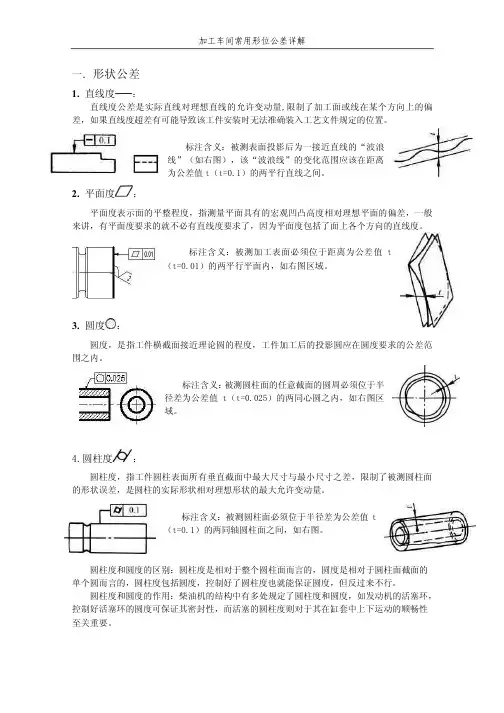 图纸公差符号全解