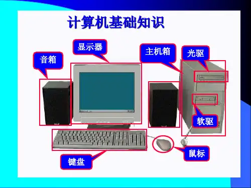 计算机的系统组成PPT课件
