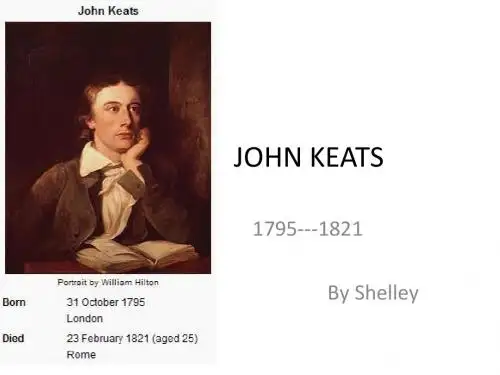 John Keats 约翰济慈