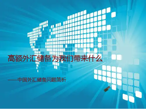 中国外汇储备问题分析