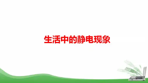 高中物理《生活中的静电现象》微课公开课精品PPT课件
