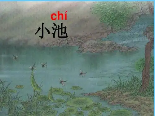 4古诗两首小池