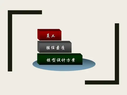 公司胜任素质模型报告