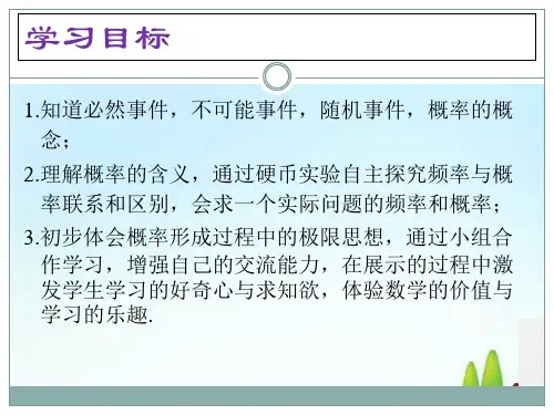 人教版高中数学必修三第三章第1节 3.1.1 随机事件的概率  课件(共16张PPT)_2