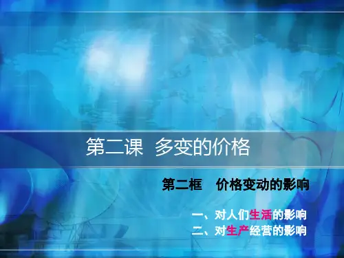 22价格变动的影响(1).ppt