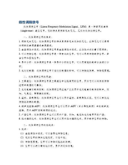 线性调频信号