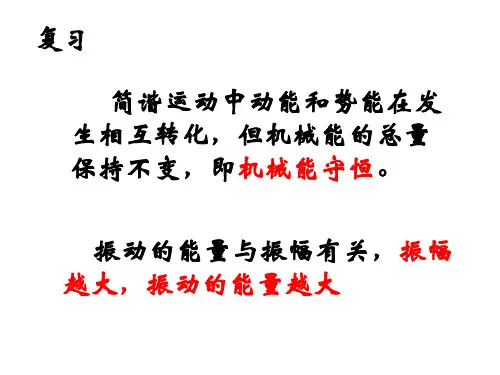 物体在外力作用下的振动