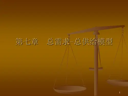 宏观经济学之总需求-总供给模型(精品PPT课件共40页)