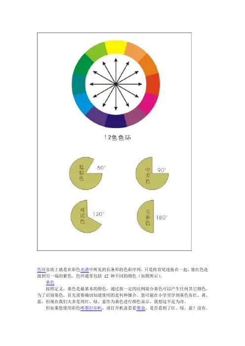 十二色相环